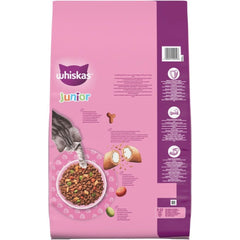 7kg Whiskas Kitten Junior Complete Dry Cat Food Chicken Cat Biscuits