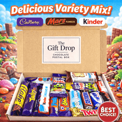Kids Fun Variety Mix Postal Box | The Gift Drop – Curated Gift Collections & Letterbox‑Ready Treats