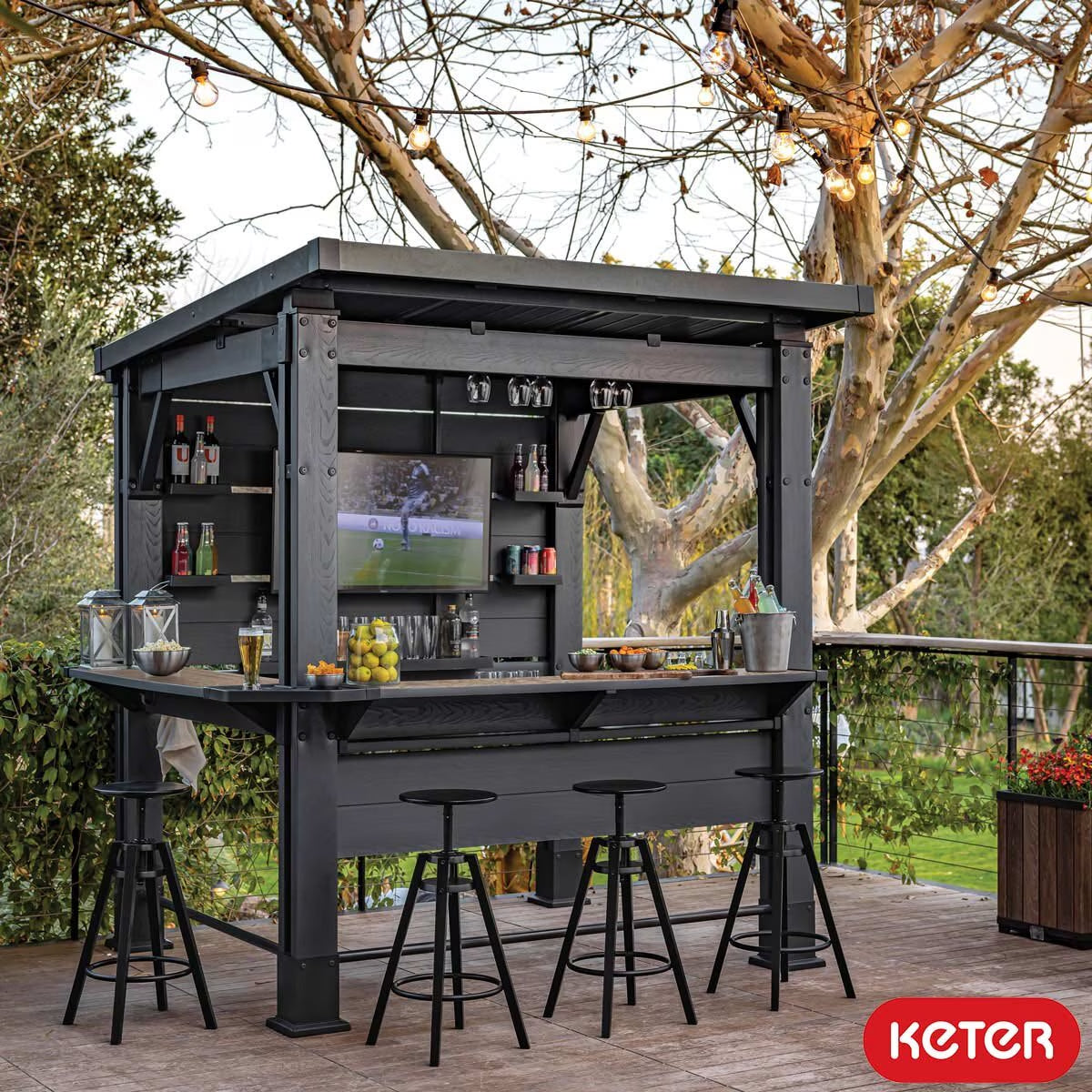 Keter Bar Gazebo 7Ft 5