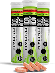 Science in Sport Hydro Electrolyte Tablets 20 Pcs. Berry – Vegan & Gluten-Free, Ideal to Promote Hydration and Maintain Electrolytes Balance (Packaging May Vary)