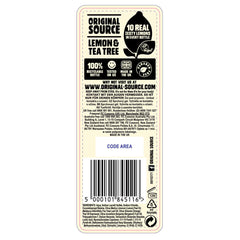 Original Source Zesty Lemon Shower Gel, 6 X 250Ml