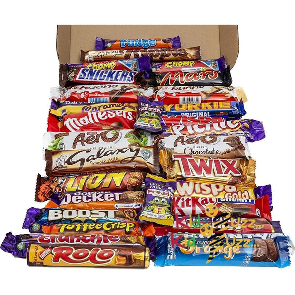 Mix 11 Chocolate Gift Hamper, Different Size Chocolate Bars Perfect Treat