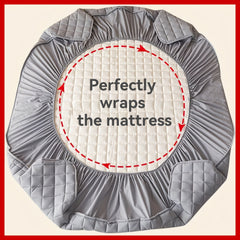 1pc Multicolor Mattress Protector, No Pillowcase And Insert Included, Soft Comfort Solid Color Fitted Sheet Bedding Cover, Minimalist Breathable Bedspread Suitable For Bedroom And Guest Room, Reusable Underpads