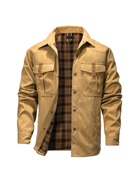 Men's Casual Trendy Color Block Bomber Jacket - Zip-Up Streetwear Jacket
