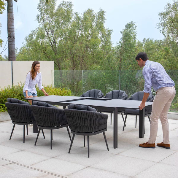 Harbour Lifestyle Palma 11 Piece Extending Dining Set