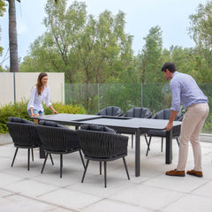 Harbour Lifestyle Palma 11 Piece Extending Dining Set