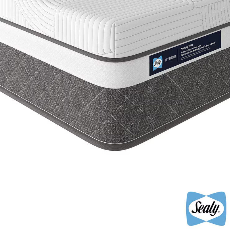 Sealy 1400 Pocket Hybrid Memory Mattress in 4 Sizes