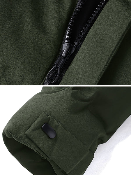 Jingmeleng Selection: Men's Simple Casual Soft and Comfortable Padded Hooded Coat, Stylish and Versatile