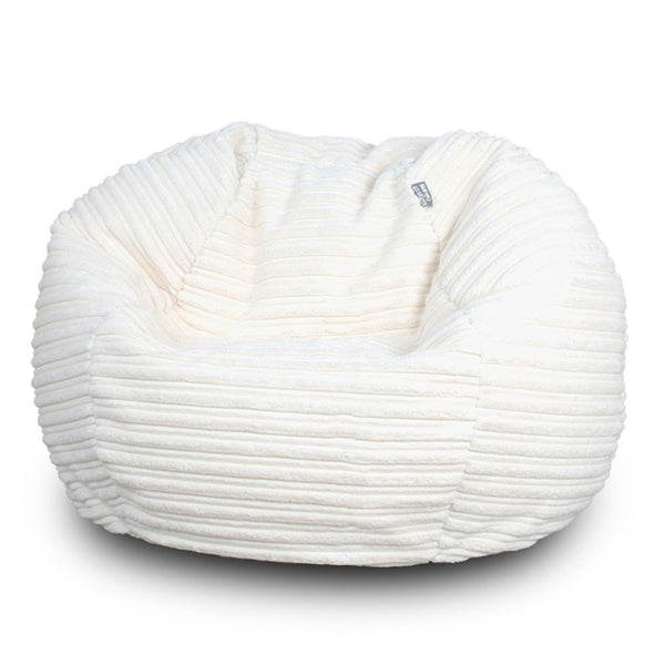 Corduroy Kids Bean Bag Chair with Filling Included - Lightweight Comfortable Beanbag Seat - Machine Washable Childrens Beanbag Furniture for Girls & Boys - 67 x 52cm
