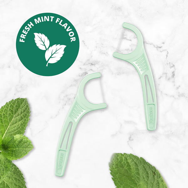 Plackers Micro Mint Flossers, 600 Pack