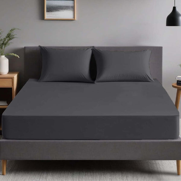 1pc Extra Deep Fitted Sheet, All seasons Bedding Ultra Soft Breathable Microfiber, Wrinkle-Free, Machine Washable, Hotel Quality All Sizes Available