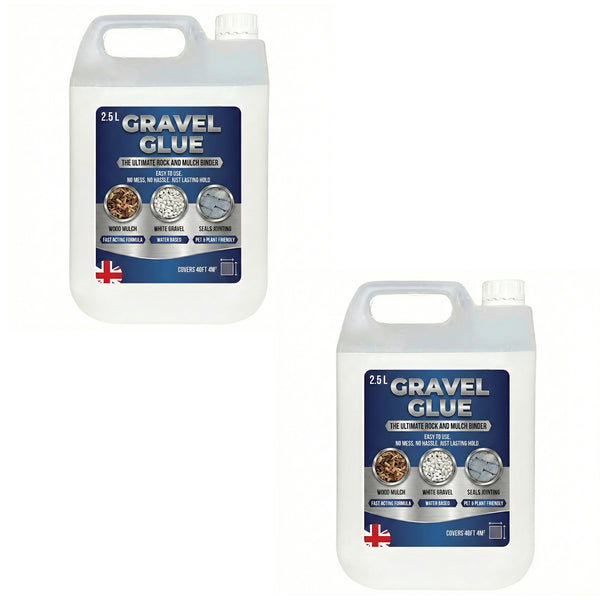 Long Lasting Rock Glue Joiner & Sealer Weatherproof Perfect For Landscaping, Bonding Bark & Stones (2.5 Litre)