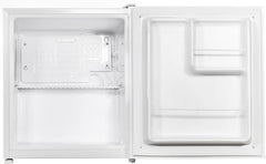 Russell Hobbs Table Top Larder Mini Fridge 40L Capacity, Quiet Running 39DB, Reversible Door, 0 to 8 Degrees Manual Temperature Control, White RHTTLF2E1W
