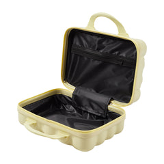 2pcs Luggage Set Cabin Suitcase, Lightweight Luggage Hard Shell Travel Trolley Case, Travel Suitcase Sets with Cup Holder and Hook, Carry on Hand Cabin Luggage with Beauty Case