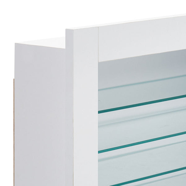 5-Layer Transparent Collection Display Cabinet, Space-Saving Display Cabinet for Home, Office, Bathroom, Living Room, Wall Mounted, Multi-tier Shelving, Space-Saving, Durable Organizer, Ideal for Storage and Decoration