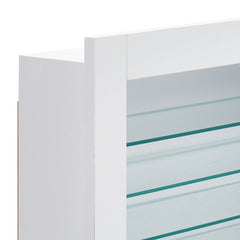5-Layer Transparent Collection Display Cabinet, Space-Saving Display Cabinet for Home, Office, Bathroom, Living Room, Wall Mounted, Multi-tier Shelving, Space-Saving, Durable Organizer, Ideal for Storage and Decoration