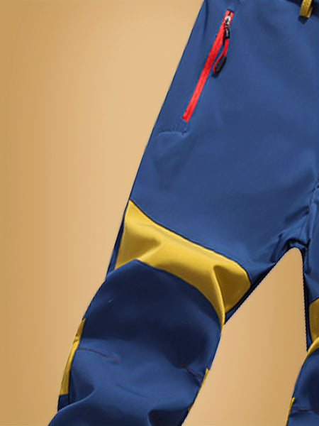 Autumn And Winter Outdoor Fleece Warm Elastic Assault Pants Men'S Soft Shell Trousers Wear-Resistant Hiking Pants