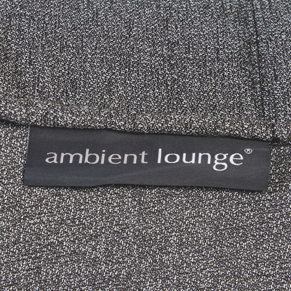 Ambient Lounge Mod3 Cosy Corner Sofa Outdoor Bean Bag in Dark Grey