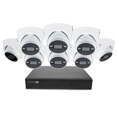 Swann 4K NVR 16 X Channel / 8 X NHD-ADVANXD Dome Cameras with 2TB HDD SWNVK-16ADVANX8B-EU