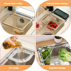 200pcs Kitchen Sink Strainer Bags, Disposable Anti-Clog Elastic Mesh Fits Most Drain Filters
