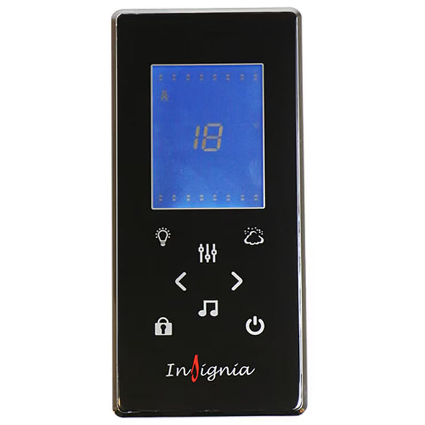 Insignia Diamond 1400 X 900 Steam Shower in Black