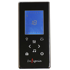 Insignia Diamond 1400 X 900 Steam Shower in Black