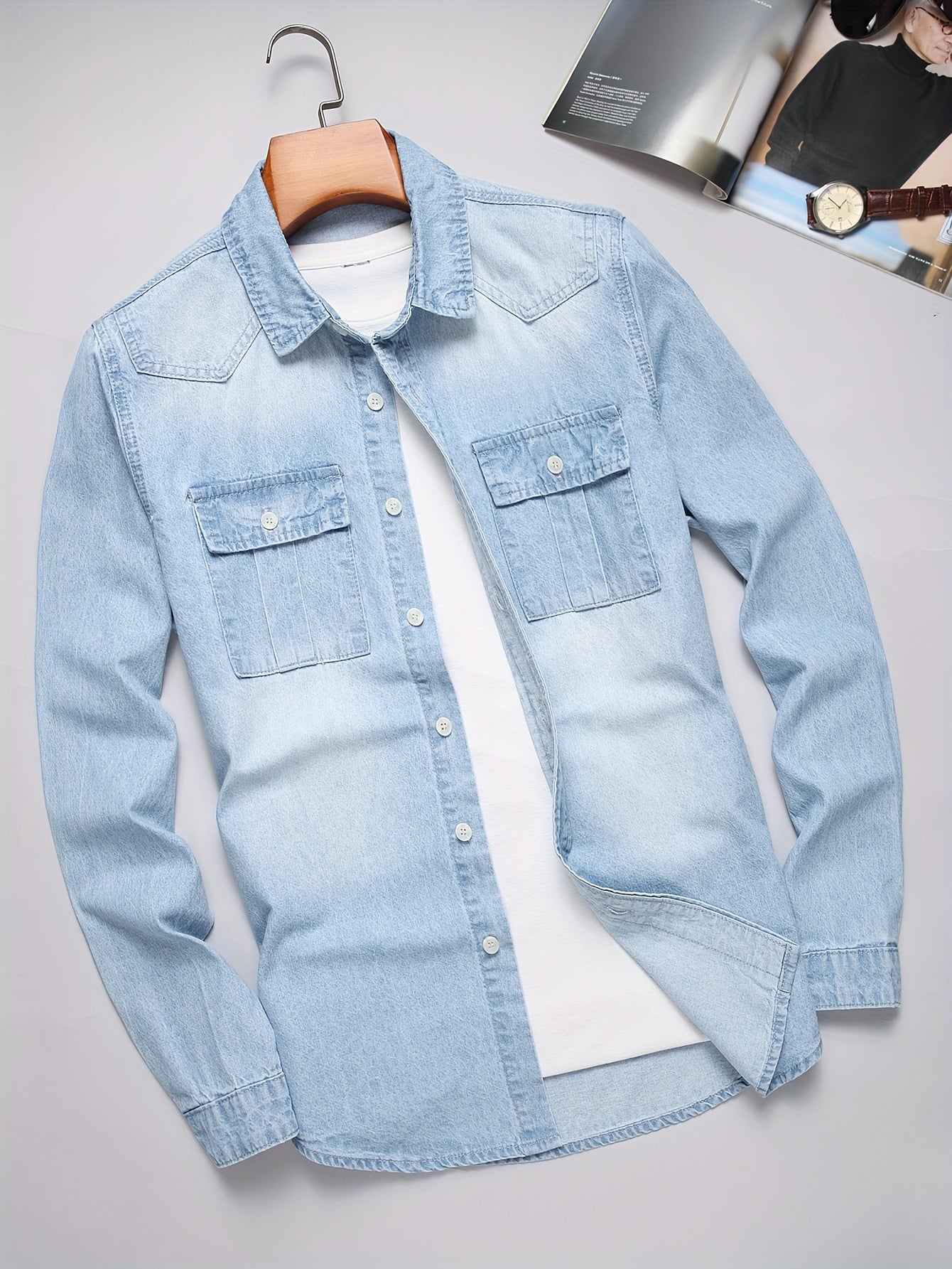 Men's Denim Shirt