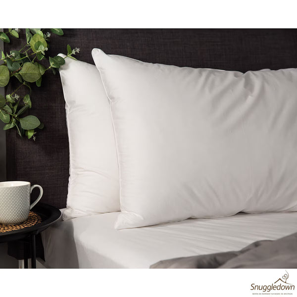 Snuggledown Soft as down Pillow, 2 Pack