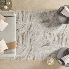 Glitz Marble Area Rug in 3 Sizes