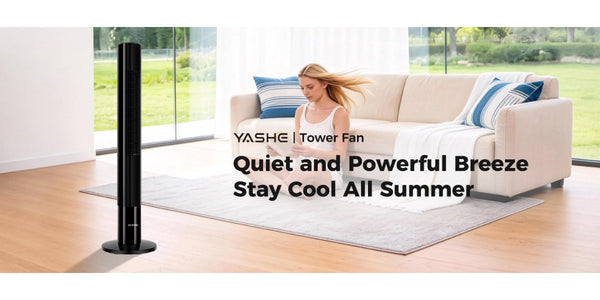 43' Tower Fan, Quiet Floor Fan with 28dB Low Noise, 3 Speeds, 2 Modes, 85° Oscillation, 12H Timer, LED Display, for Bedroom, Office and Home