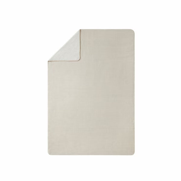 Casual Living Soft Chenille Cream Throw, 127 X 178 Cm