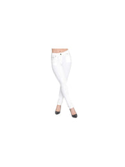 Women’s High-Waisted Stretch Jeans LOOK Jeggings Slim Fit Skinny Denim Trousers – Comfortable, Soft, Pull-On Elastic Waist Pants for Shaping Body Contour, Casual Everyday Wear, Lightweight, Breathable, Stretchy Jean Leggings, Fashion Essentials, Slimming