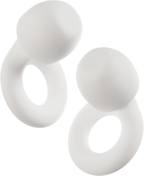 Loop Quiet 2 Ear Plugs – Ultra-Comfy Reusable Noise-Reducing Earplugs for Sleep, Deep Focus, Travel, Noise Sensitivity | Flexible Hearing Protection | Customizable Fit | 24Db (SNR) Noise Reduction