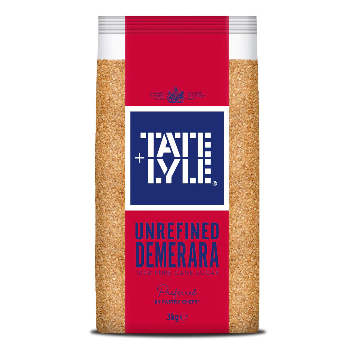 Tate & Lyle Demerara Pure Unrefined Cane Sugar, 3Kg