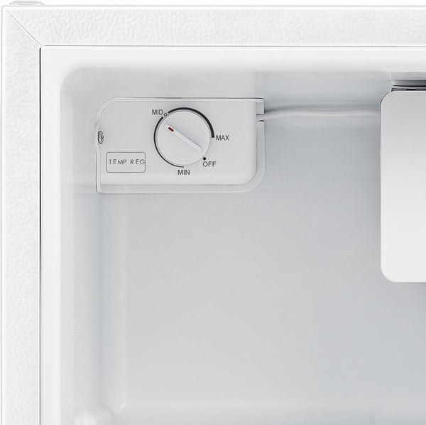 Fridgemaster MUR4545 Small Table Top 45Cm Mini Fridge - 45 L - Mechanical Control with Adjustable Thermostat - Reversible Door - 39 Db Low Noise - Broad Climate Design - White - E Rated