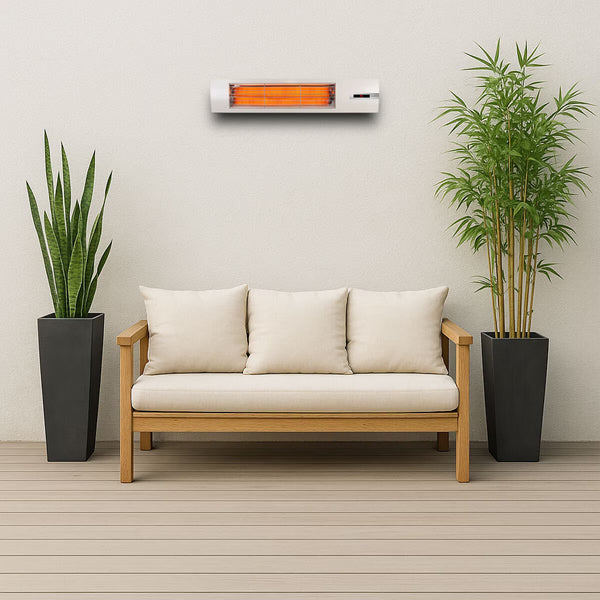 Veito Space S2500 Carbon Infrared Heater - White