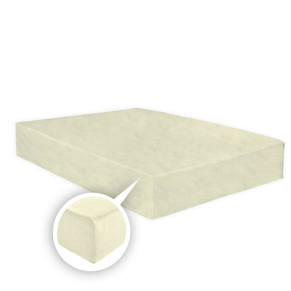 Flannelette Thermal Fitted Sheet 100% Brushed Cotton, 25cm Deep Pocket, Warm Soft Bed Sheet