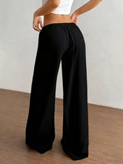 Two-Piece Set Women'S Elegant Trousers Casual Straight-Leg Pants