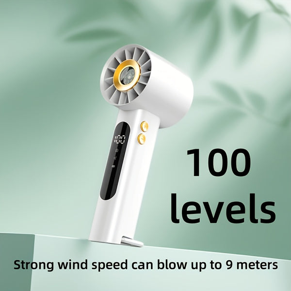 2025 New High-Speed Portable Handheld Fan, 1800mAh Long-Lasting