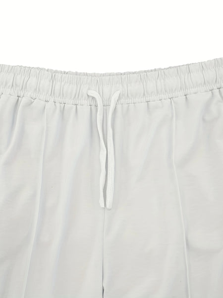 Men's Two-pc Pants, Fashionable Casual Trousers for Outdoor Wear
