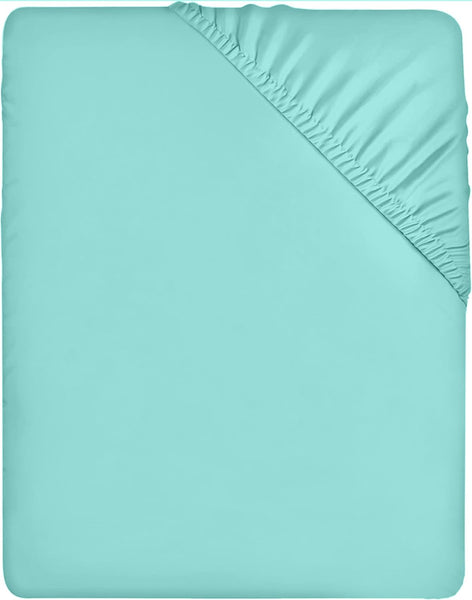 Utopia Bedding Fitted Sheet Double, Grey - Deep Pocket 14 Inch (35 Cm) - Easy Care - OEKO-TEX Certified - Soft Brushed Microfibre Fabric - Shrinkage and Fade Resistant - Bottom Sheet