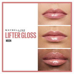 Maybelline New York 3 Pack Lifter Gloss, Ice, Moon & Reef