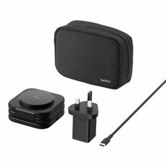 Belkin Boostcharge Pro 3-In-1 Magnetic Wireless Charging Travel Pad with Qi2 15W