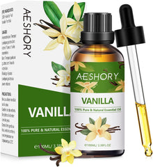 AESHORY Rose Essential Oil 100Ml, 100% Pure Natural Rose Oil for Diffuser, Humidifier, Aromatherapy, Better Sleep, Skin Care, Perfume & Candle Making
