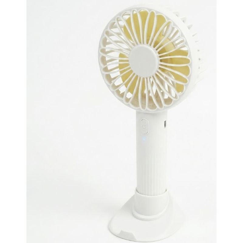 Hand Held Fan Rechargeable Plastic Electric Portable Powerful USB Battery Cooler Cool Summer Fan 3 Speeds