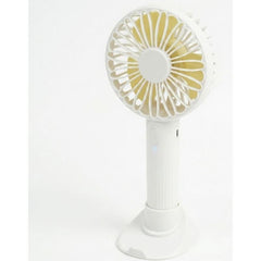 Hand Held Fan Rechargeable Plastic Electric Portable Powerful USB Battery Cooler Cool Summer Fan 3 Speeds