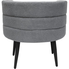 Alivio Sherpa Sofa Chair for Living Room & Bedroom (Grey)