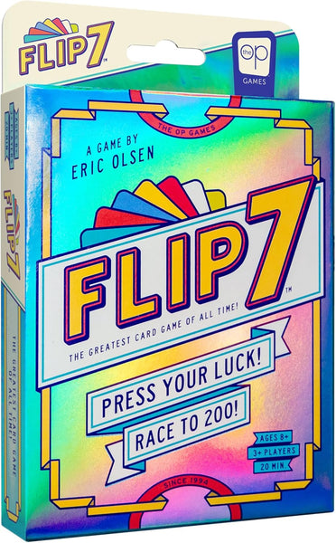 Usaopoly | Flip 7 | Party Card Game | Ages 8+ | 3+ Players | 20 Minutes Playing Time, New
