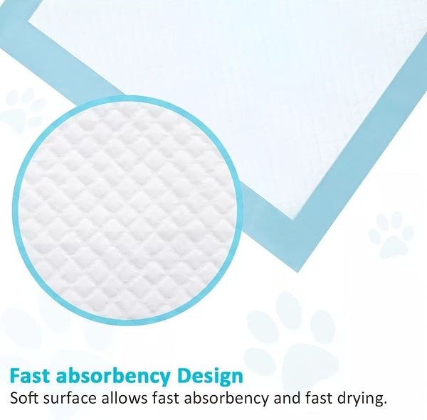 100 Disposable Pet Diapers Highly Absorbent Puppy Training Pads 45x60 Christmas Ornaments 60x60 Leak-proof Quick-drying Design 60x90 Pet Deodorant Diapers for Potty Training Make a Great Christmas Gift