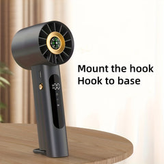 2025 New High-Speed Portable Handheld Fan, 1800mAh Long-Lasting